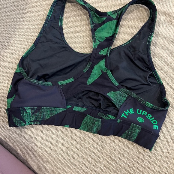 The Upside x Soul Cycle palm leaf sports bra size small - Picture 3 of 4